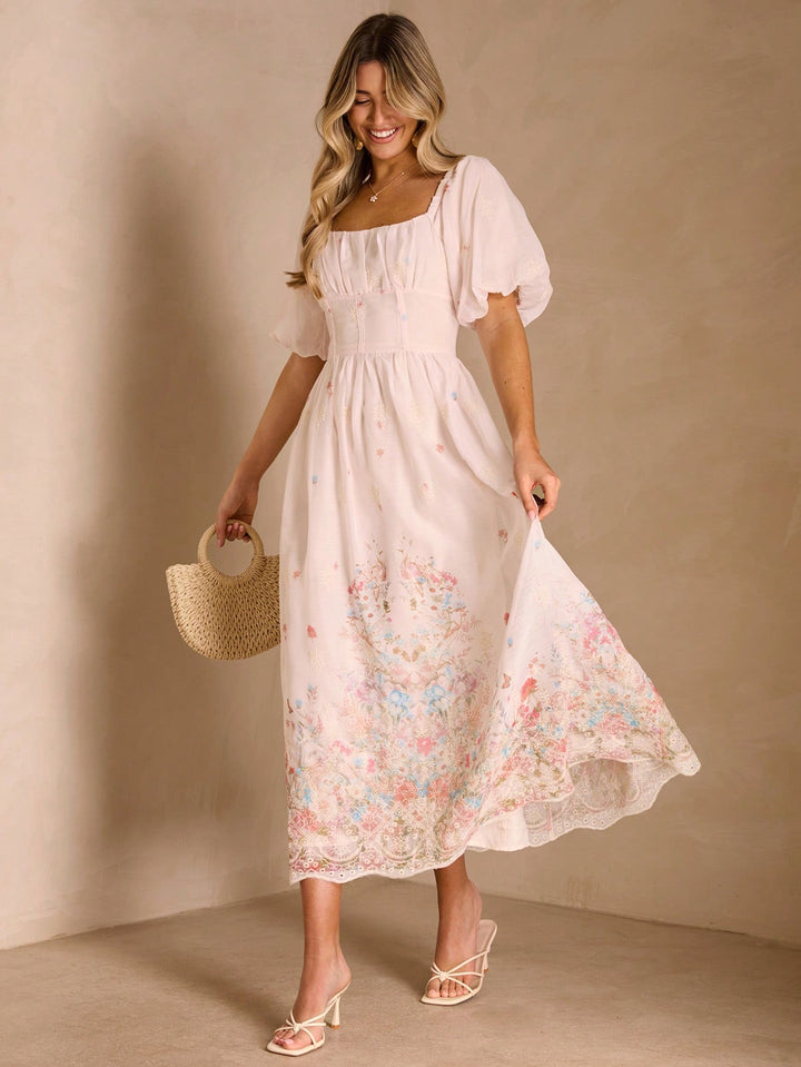 Rochie maxi SHEIN, roz