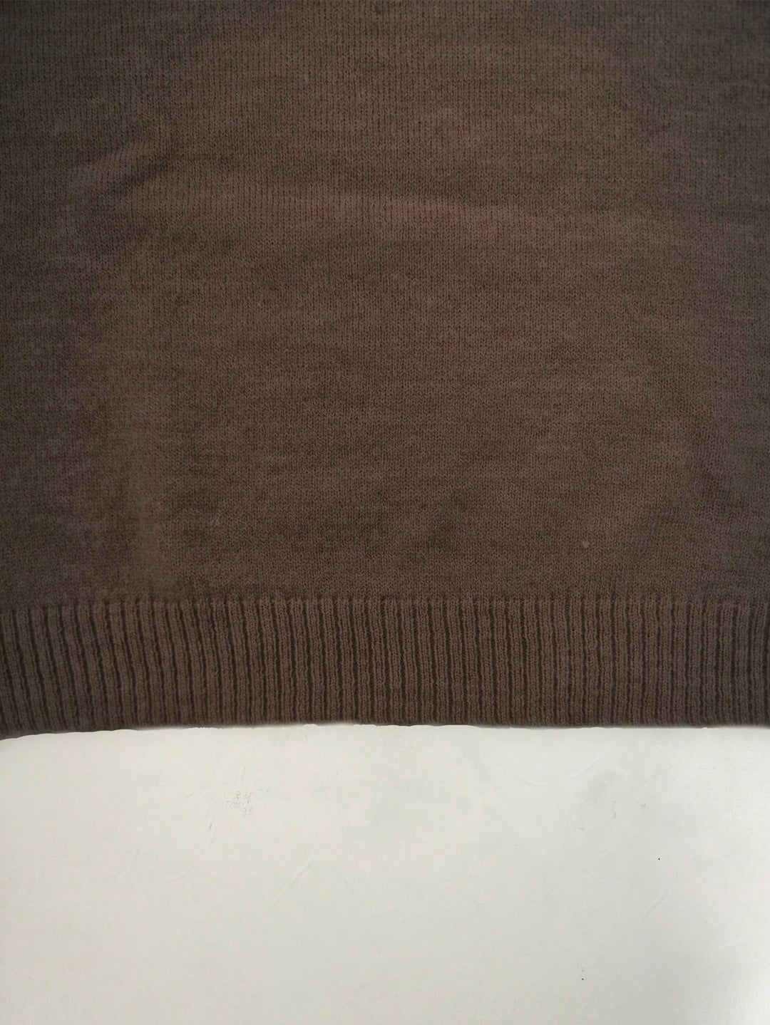 Pulover tricotat SHEIN, maro