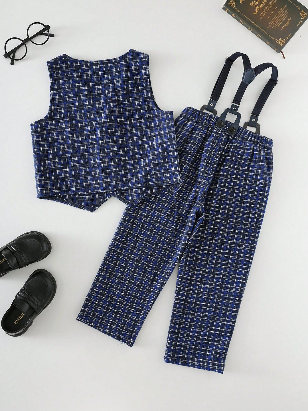 Costum SHEIN, albastru