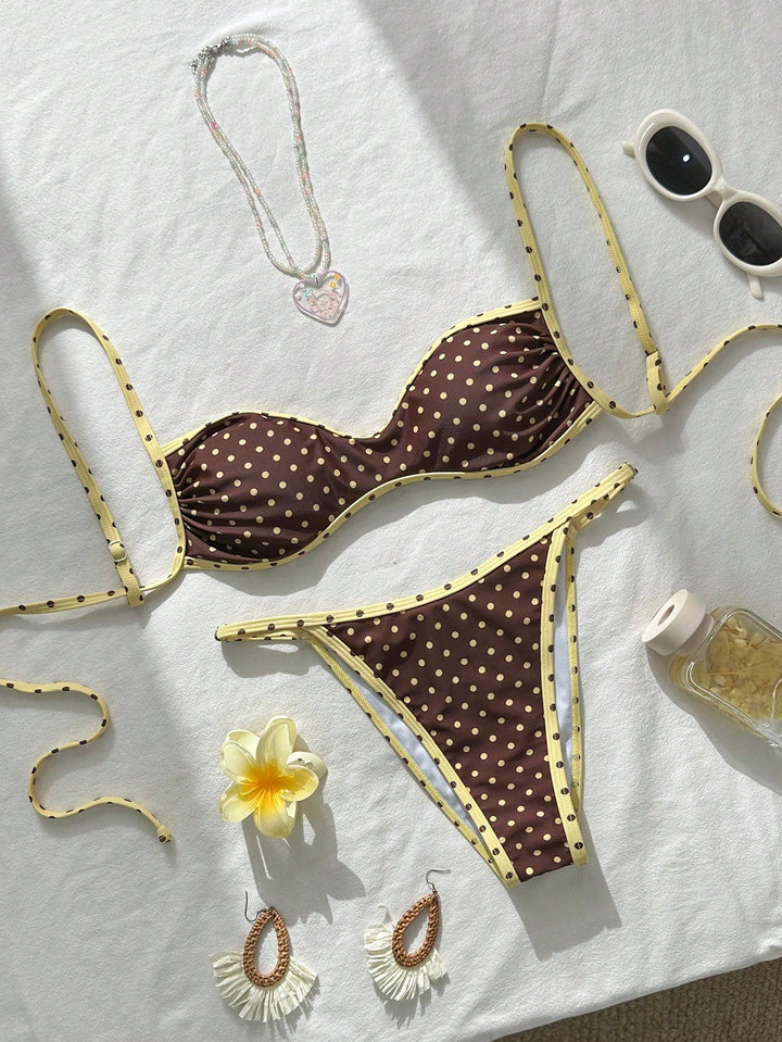 Set bikini SHEIN, galben