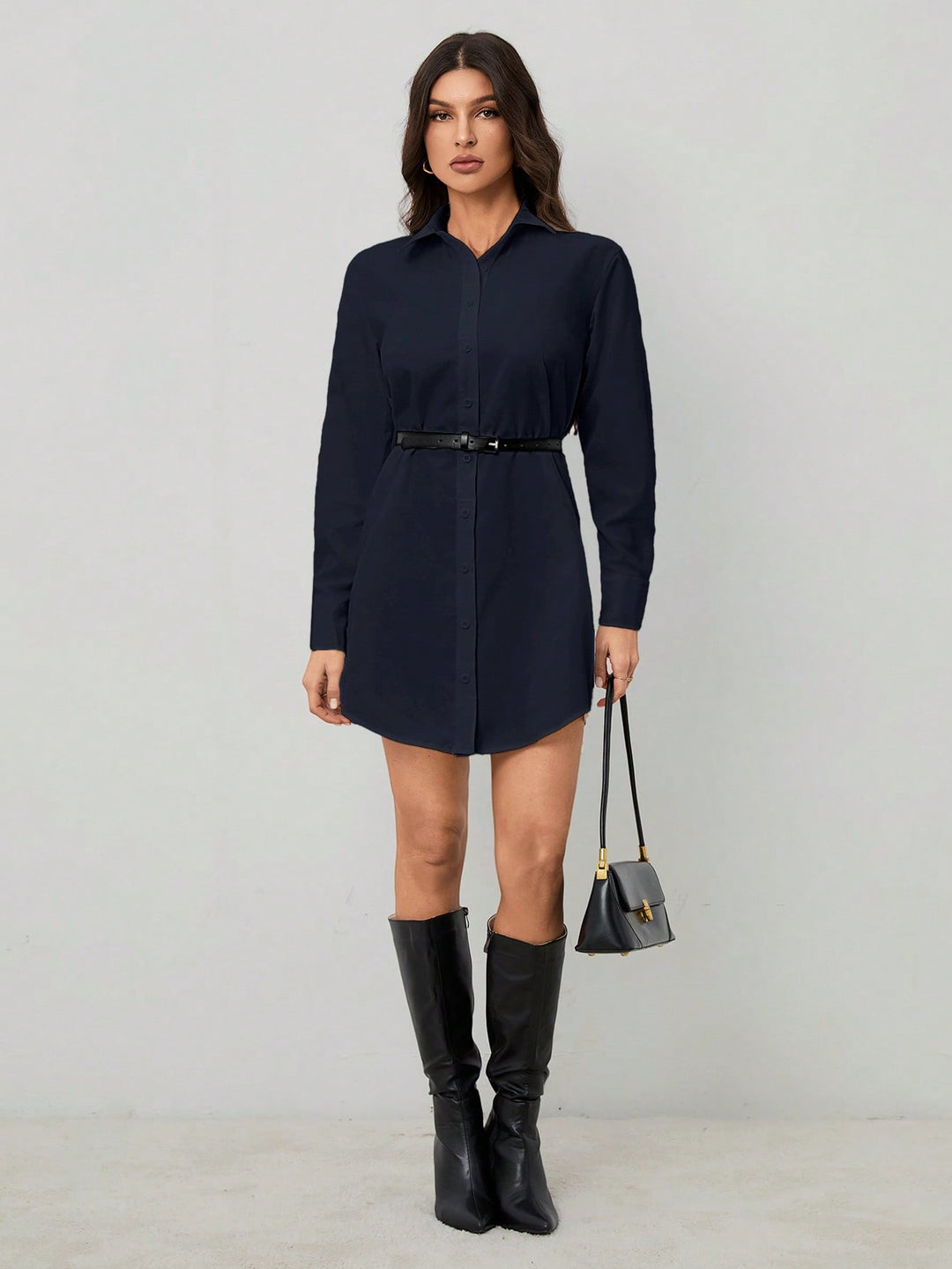 Rochie scurtă SHEIN, albastru