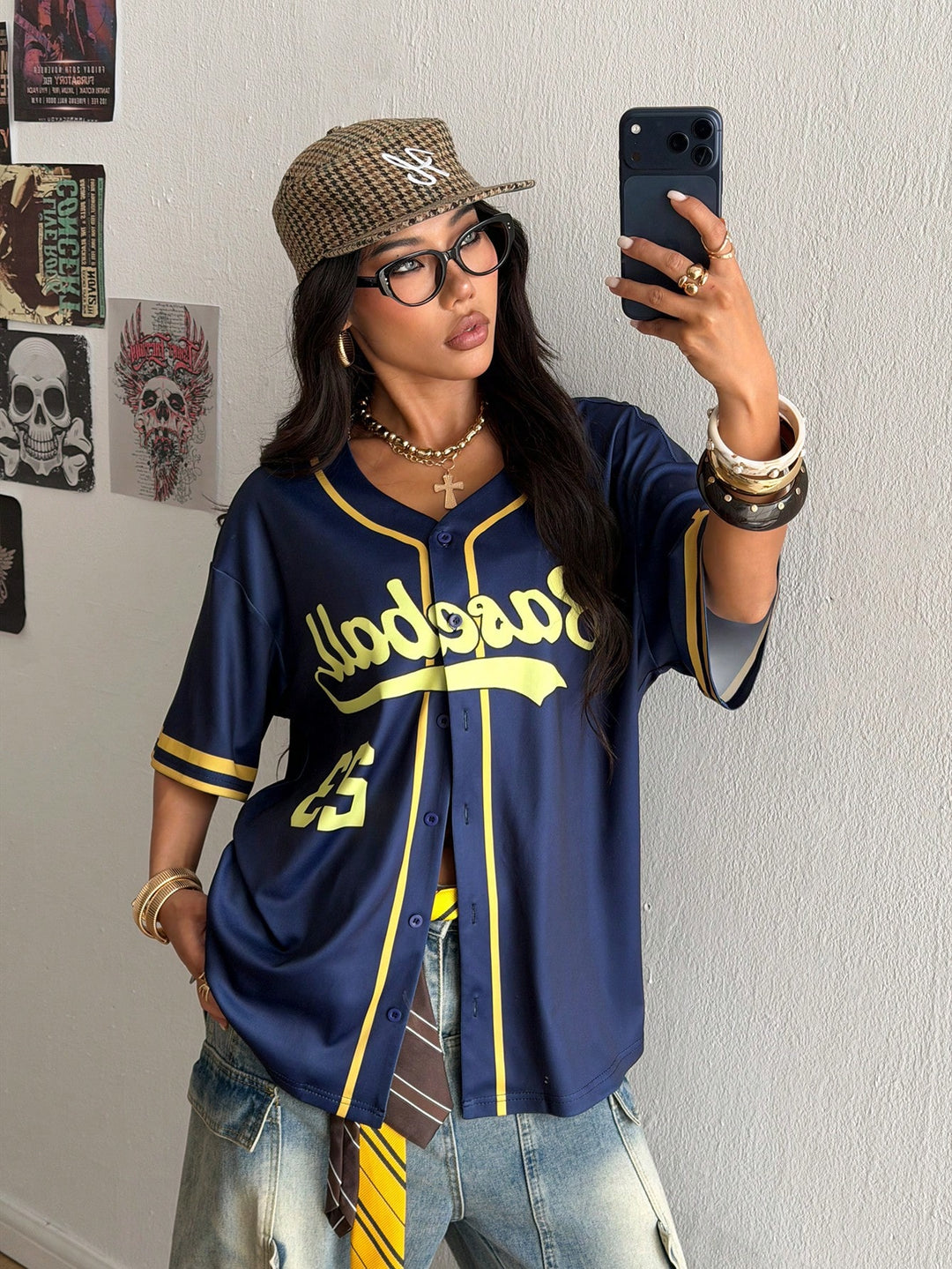 Tricou SHEIN, albastru