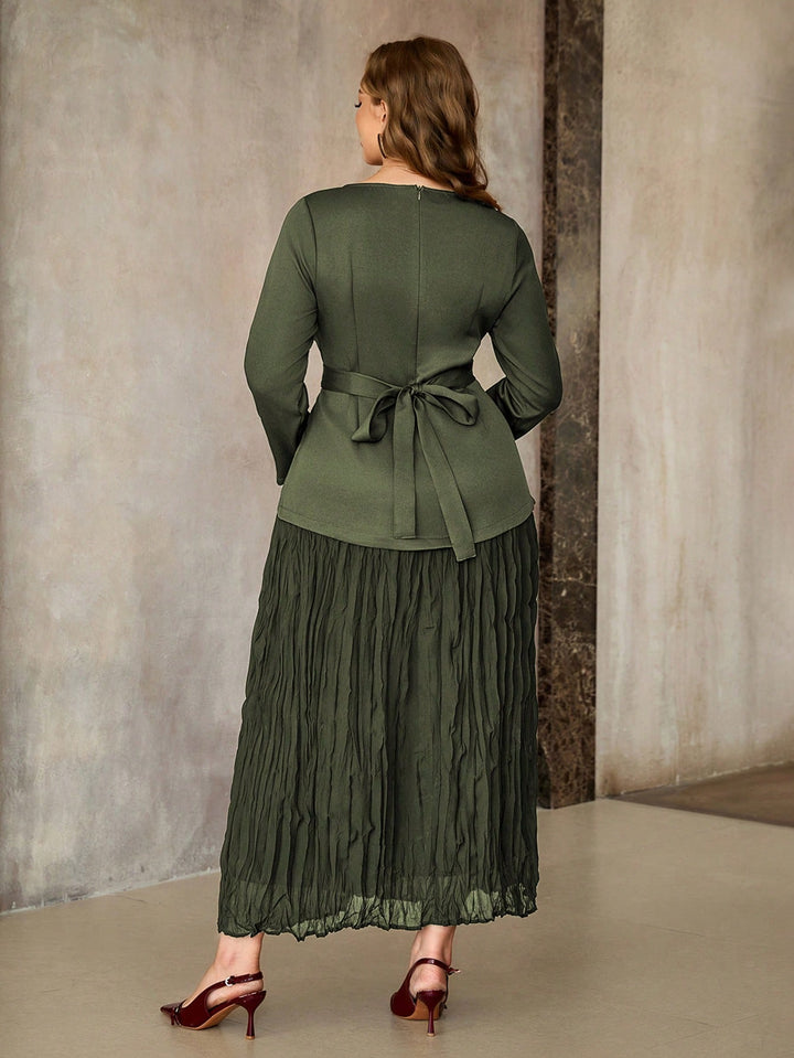 Rochie SHEIN, kaki
