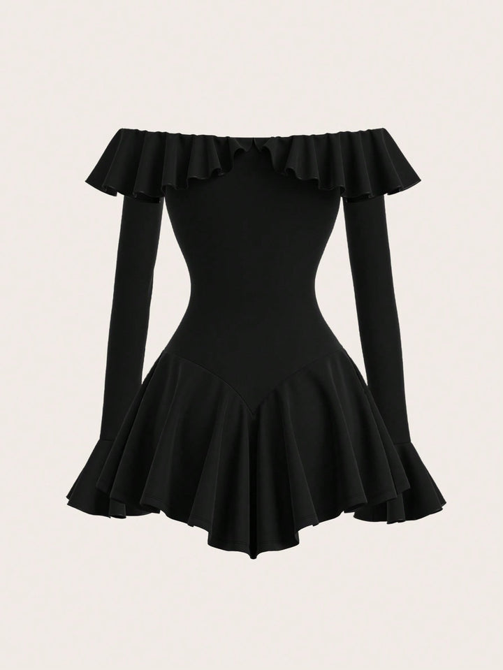 Rochie mini SHEIN, negru