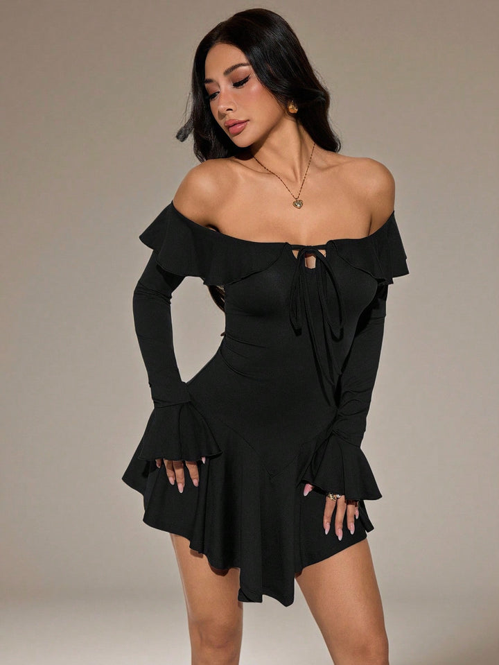 Rochie mini SHEIN, negru