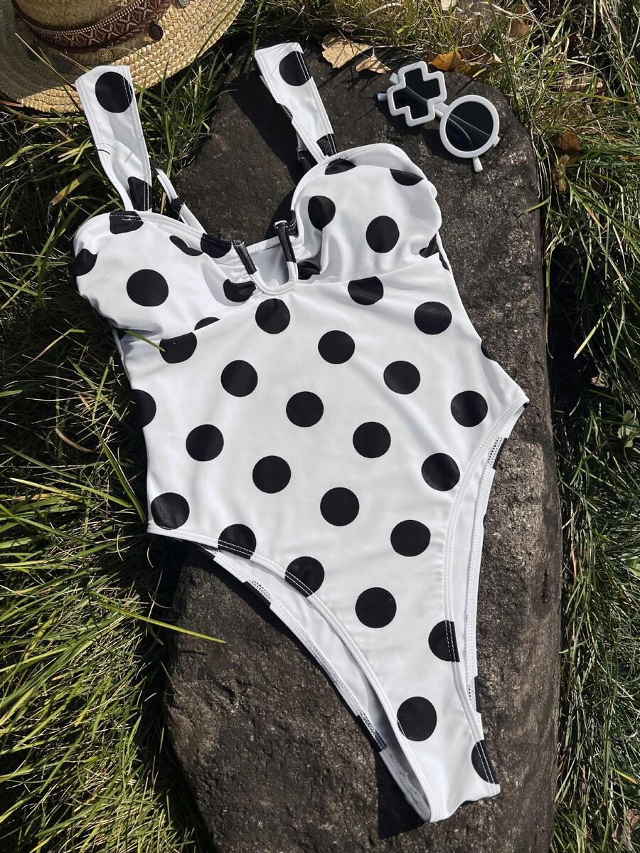 Costum de baie întreg SHEIN, mix culori