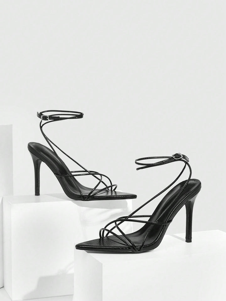 Sandale SHEIN, negru