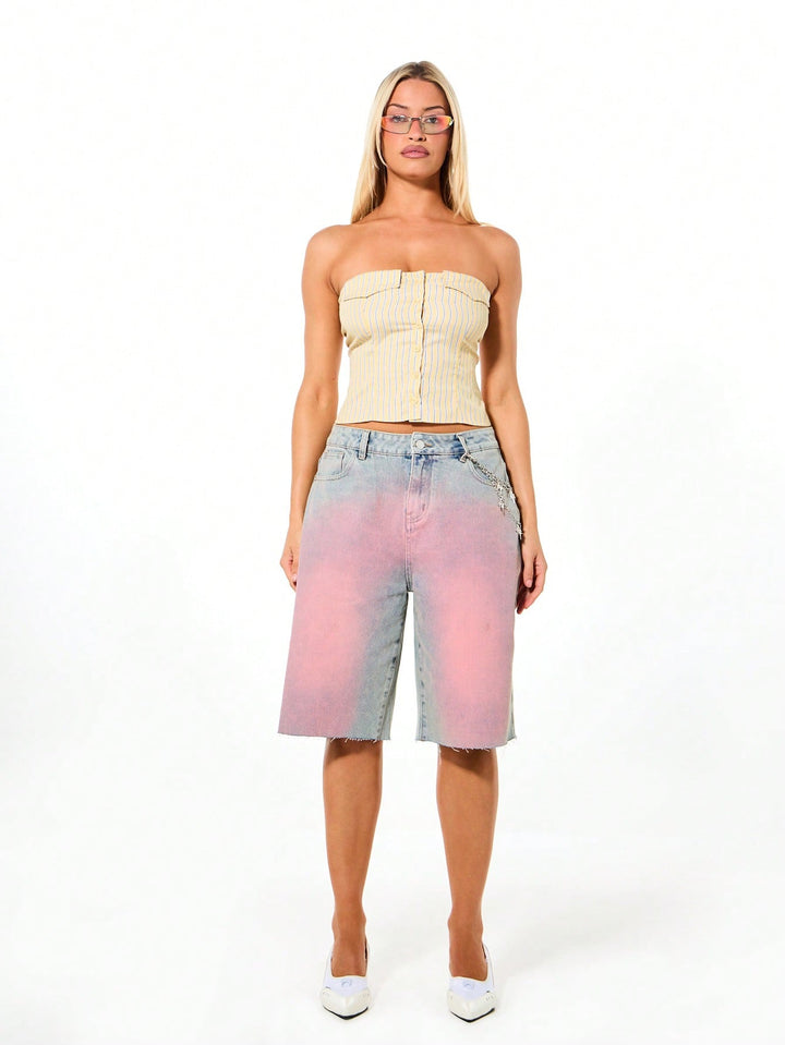 Top SHEIN, galben