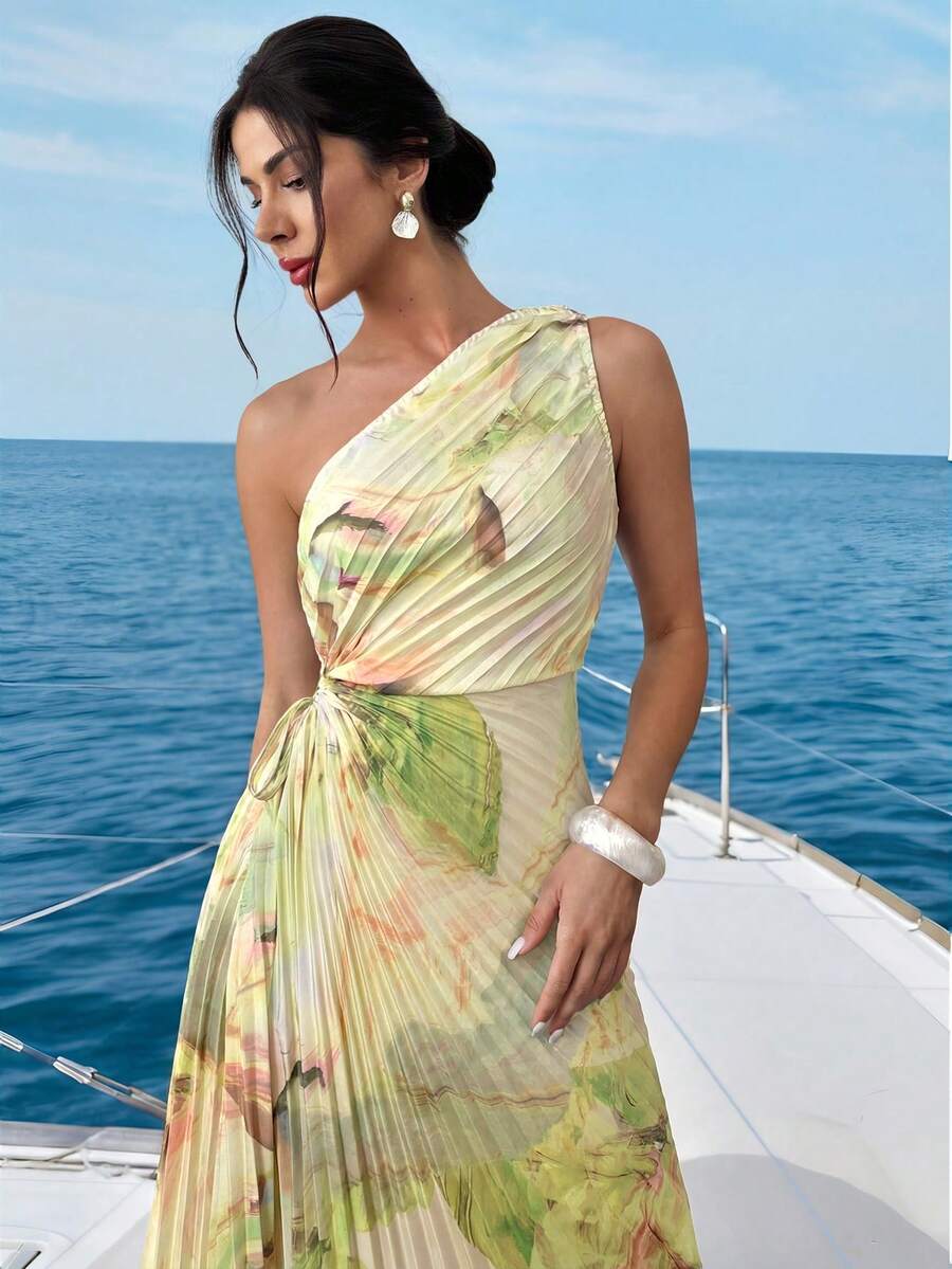 Rochie maxi SHEIN, mix culori