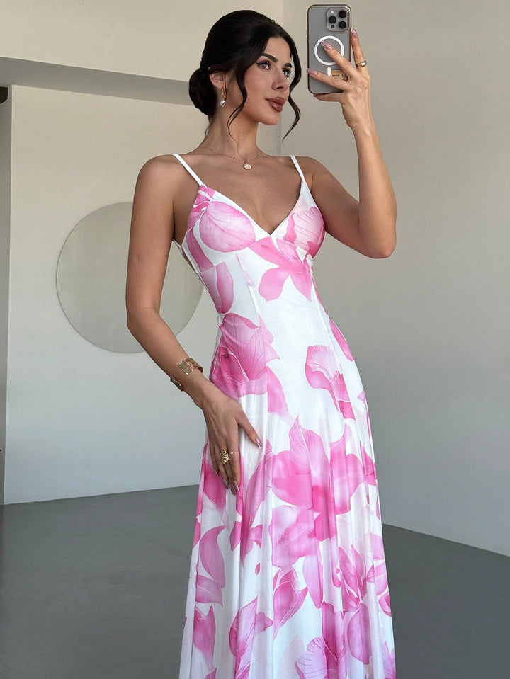 Rochie midi SHEIN, mix culori