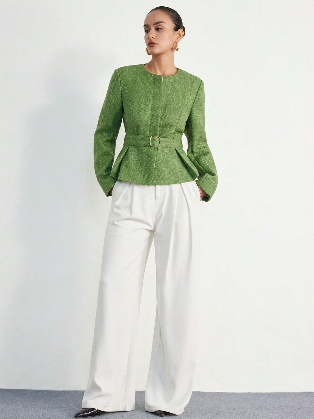 Sacou SHEIN, verde