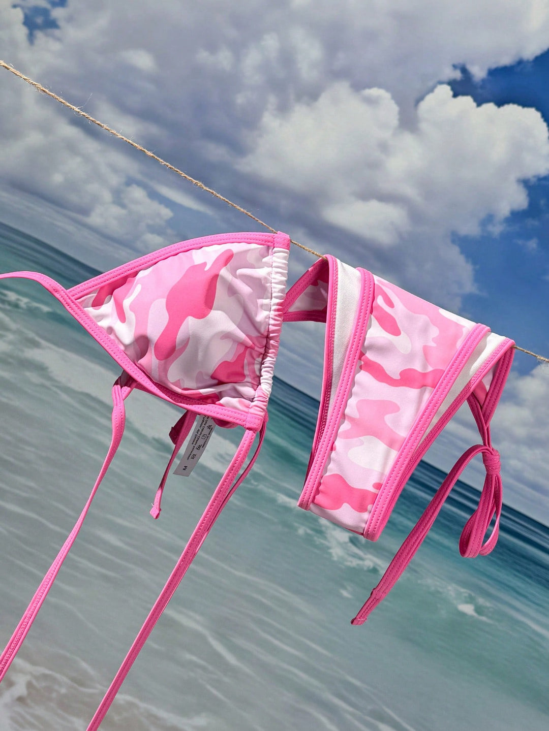 Bikiniszett SHEIN, rózsaszín