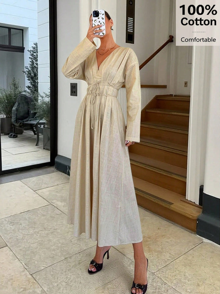 Rochie maxi SHEIN, portocaliu