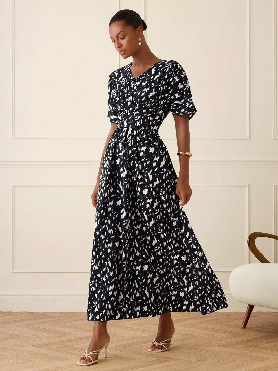 Rochie maxi SHEIN, negru