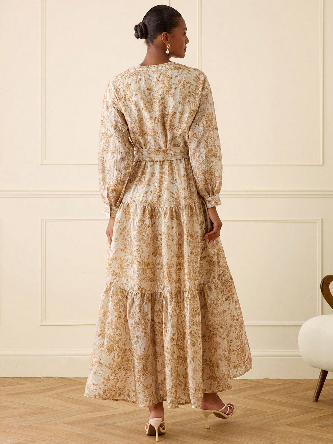 Rochie maxi SHEIN, mix culori