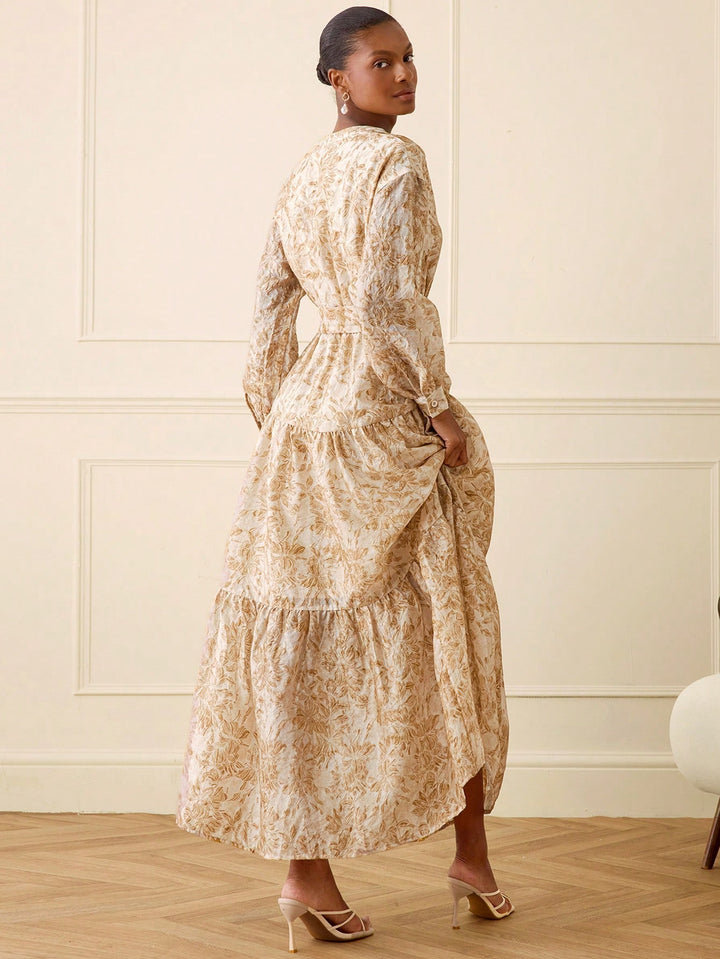 Rochie maxi SHEIN, mix culori