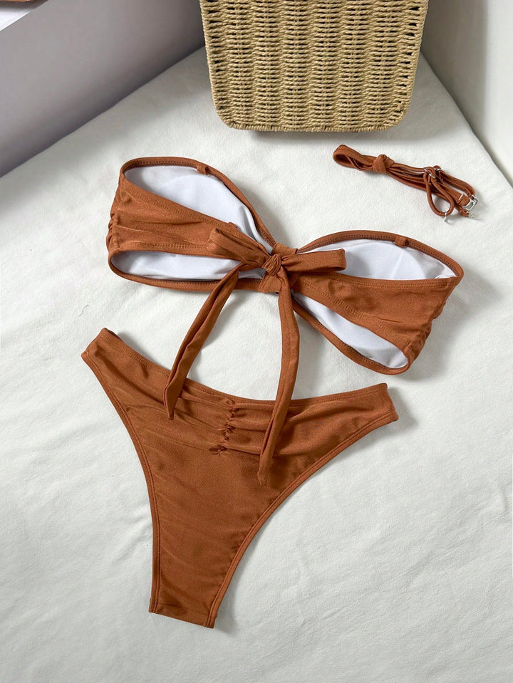Set bikini SHEIN, maro