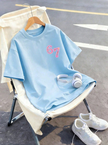 Tricou SHEIN, albastru