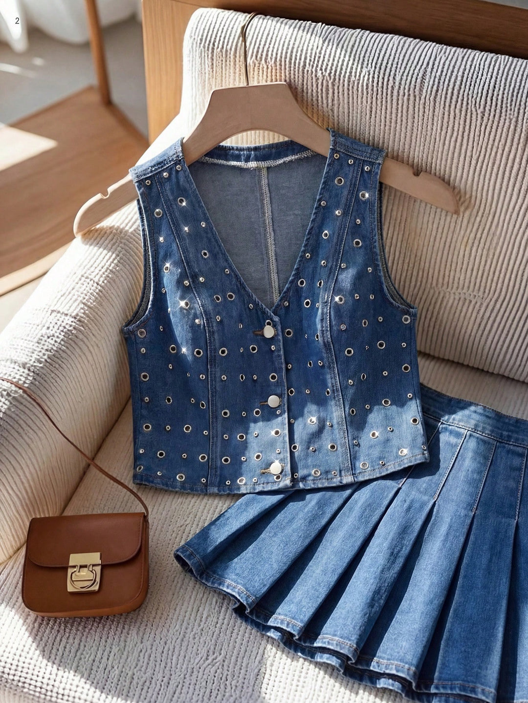 Top SHEIN, albastru