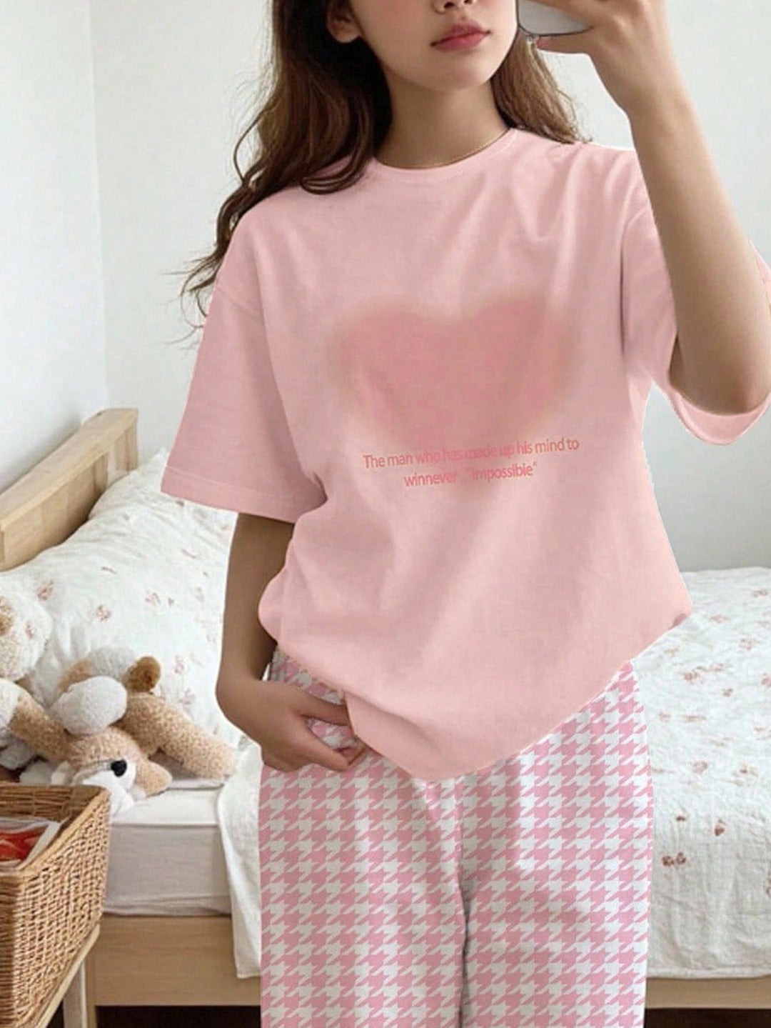 Pijama SHEIN, mix culori