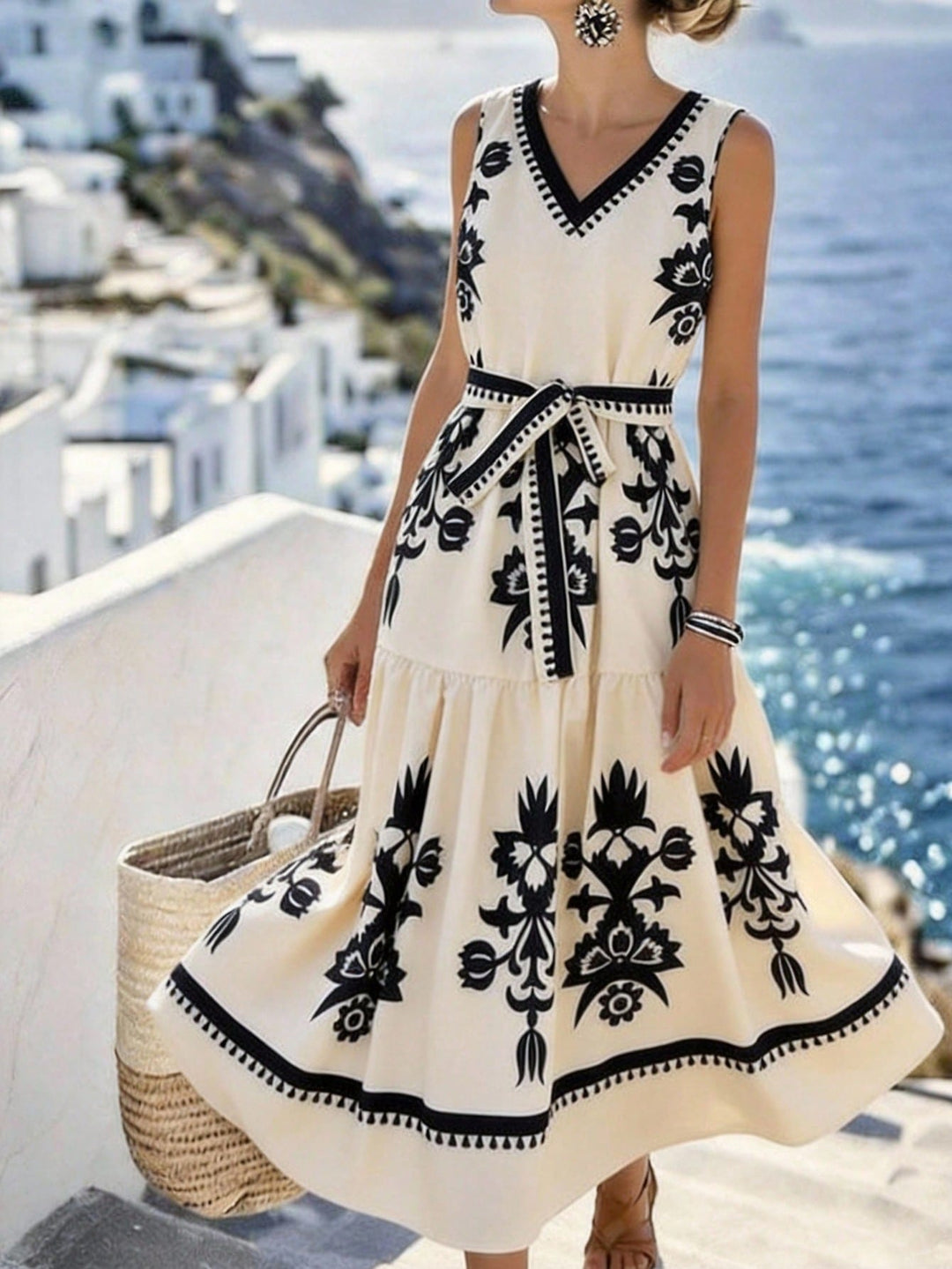 Rochie maxi SHEIN, mix culori