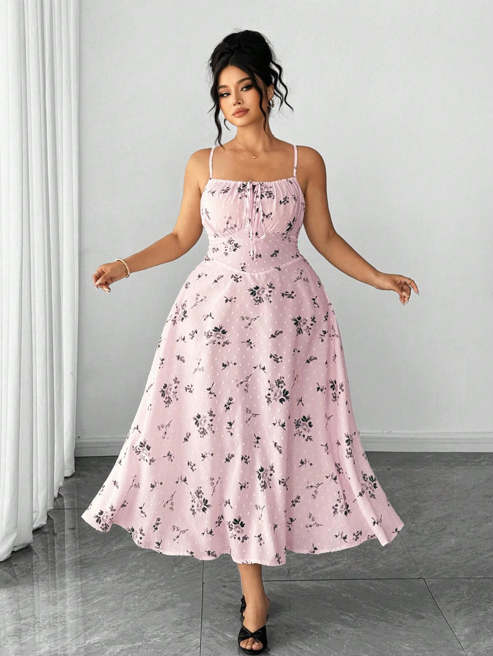 Rochie maxi SHEIN, roz