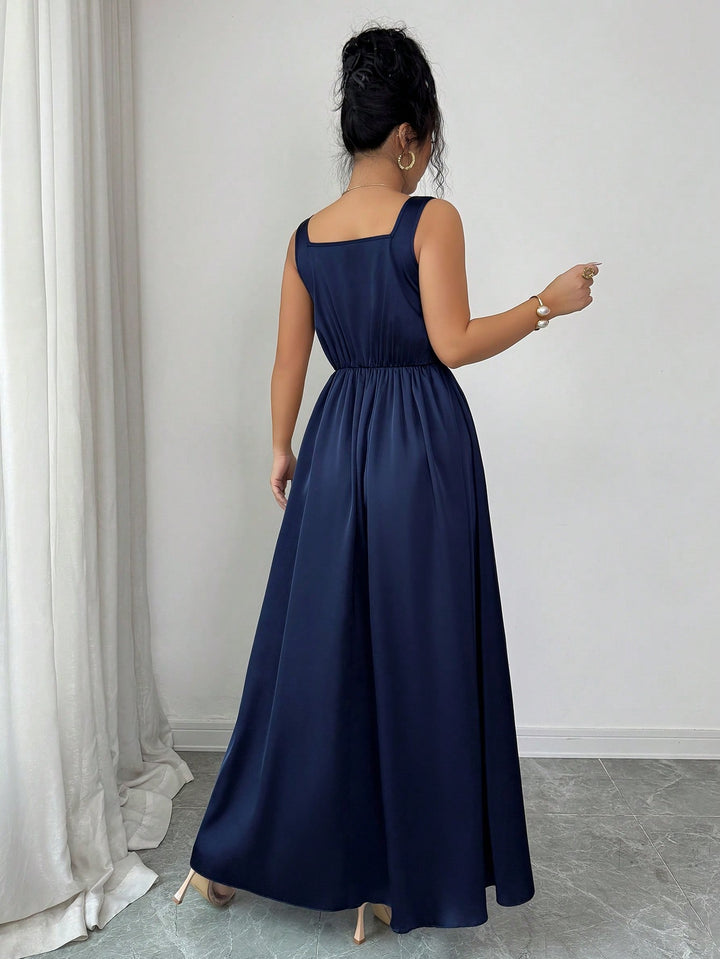 Rochie maxi SHEIN, albastru