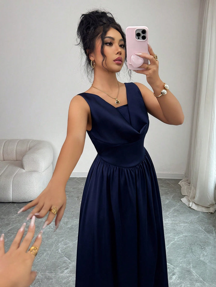 Rochie maxi SHEIN, albastru