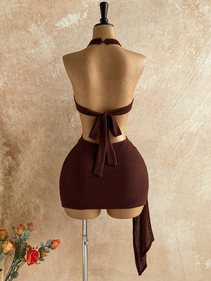 Rochie SHEIN, maro