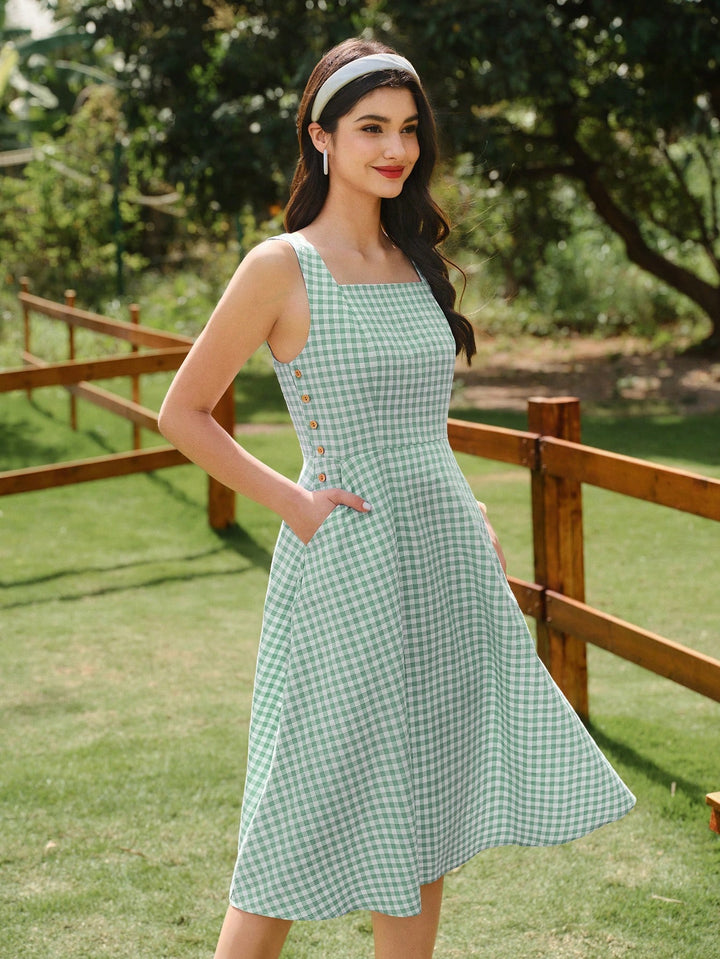 Rochie midi SHEIN, turcoaz
