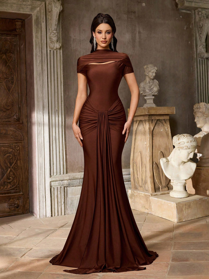 Rochie SHEIN, maro