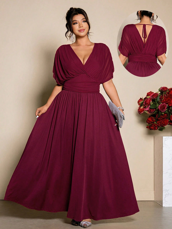 Rochie SHEIN, vișiniu
