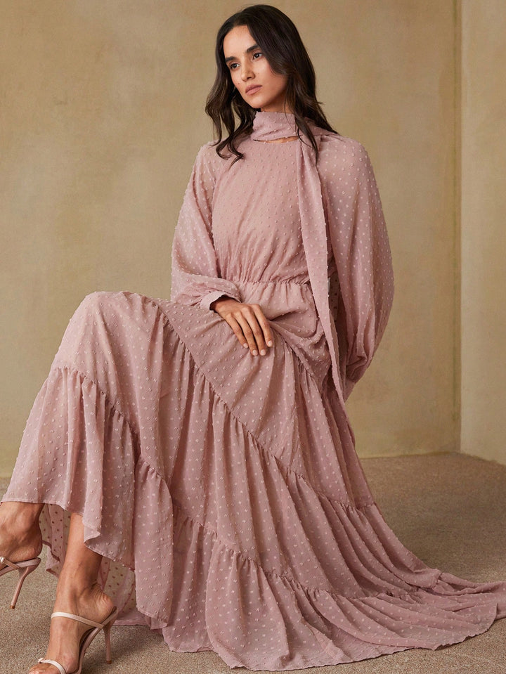 Rochie maxi SHEIN, roz