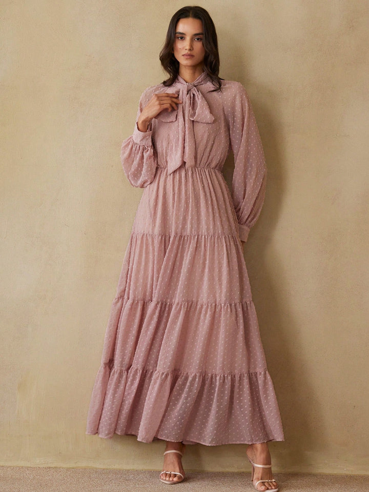 Rochie maxi SHEIN, roz