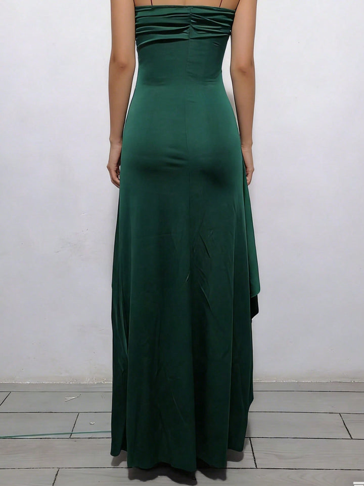 Rochie de seară SHEIN, verde