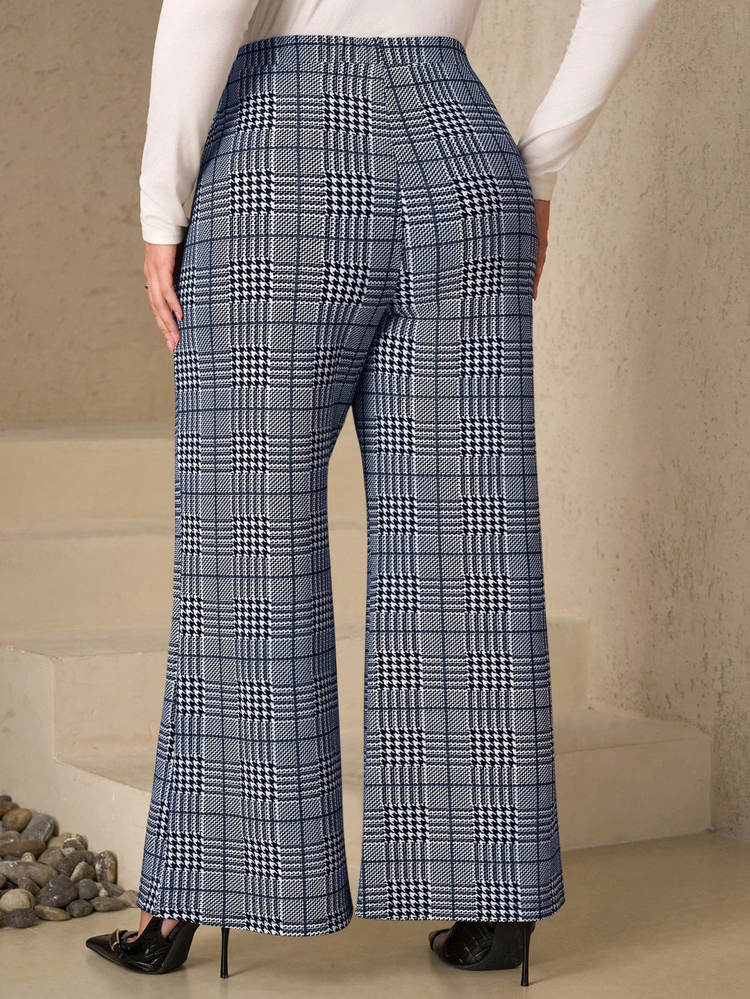 Pantaloni SHEIN, albastru