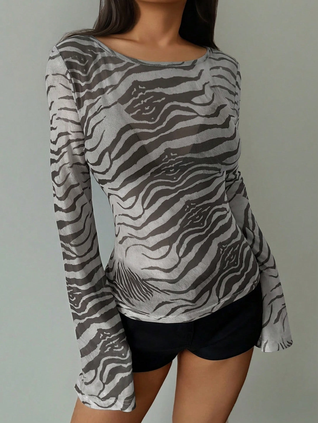 Top SHEIN, gri