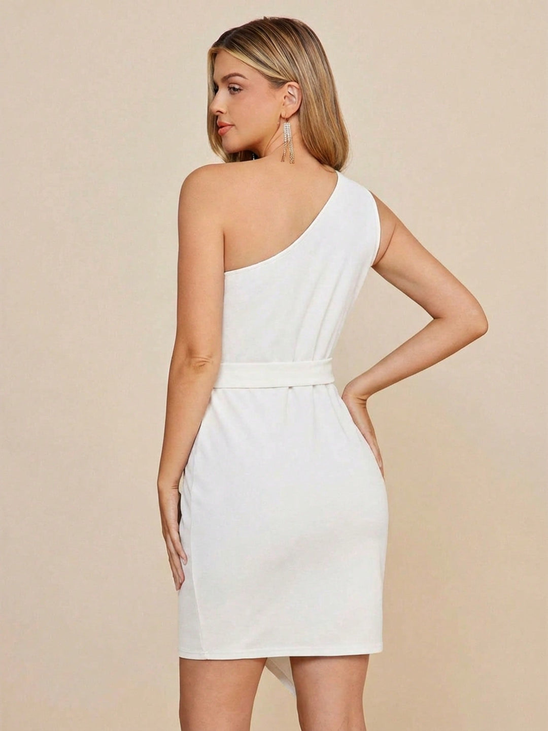 Rochie scurtă SHEIN, alb