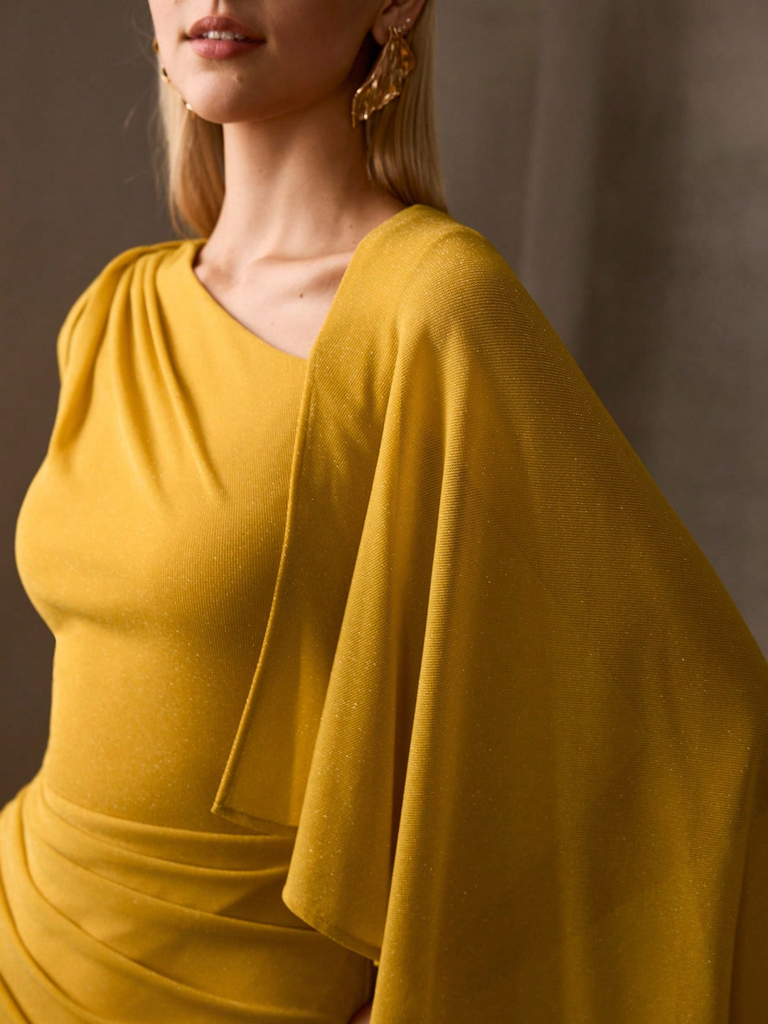 Rochie de ocazie SHEIN, galben