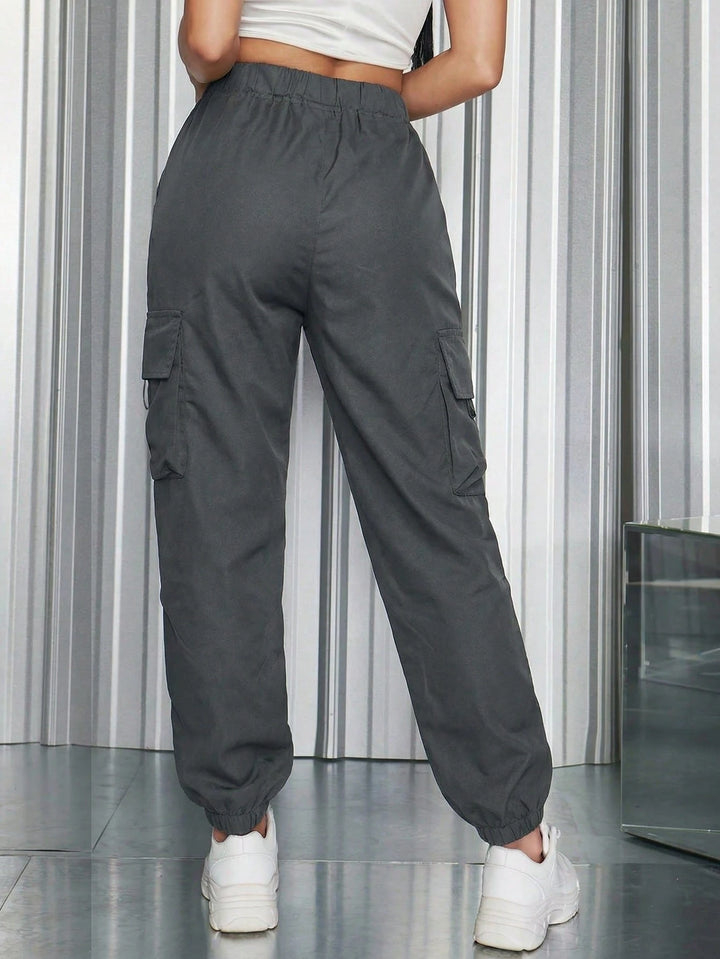 Pantaloni SHEIN, gri