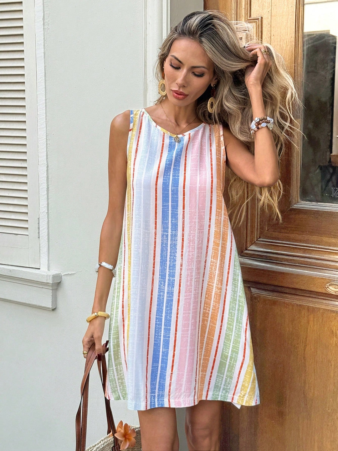 Rochie mini SHEIN, mix culori