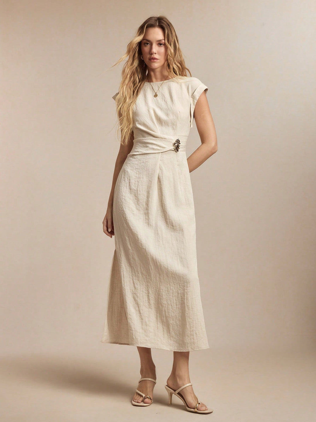 Rochie maxi SHEIN, portocaliu