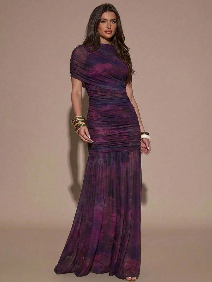 Rochie maxi SHEIN, mix culori