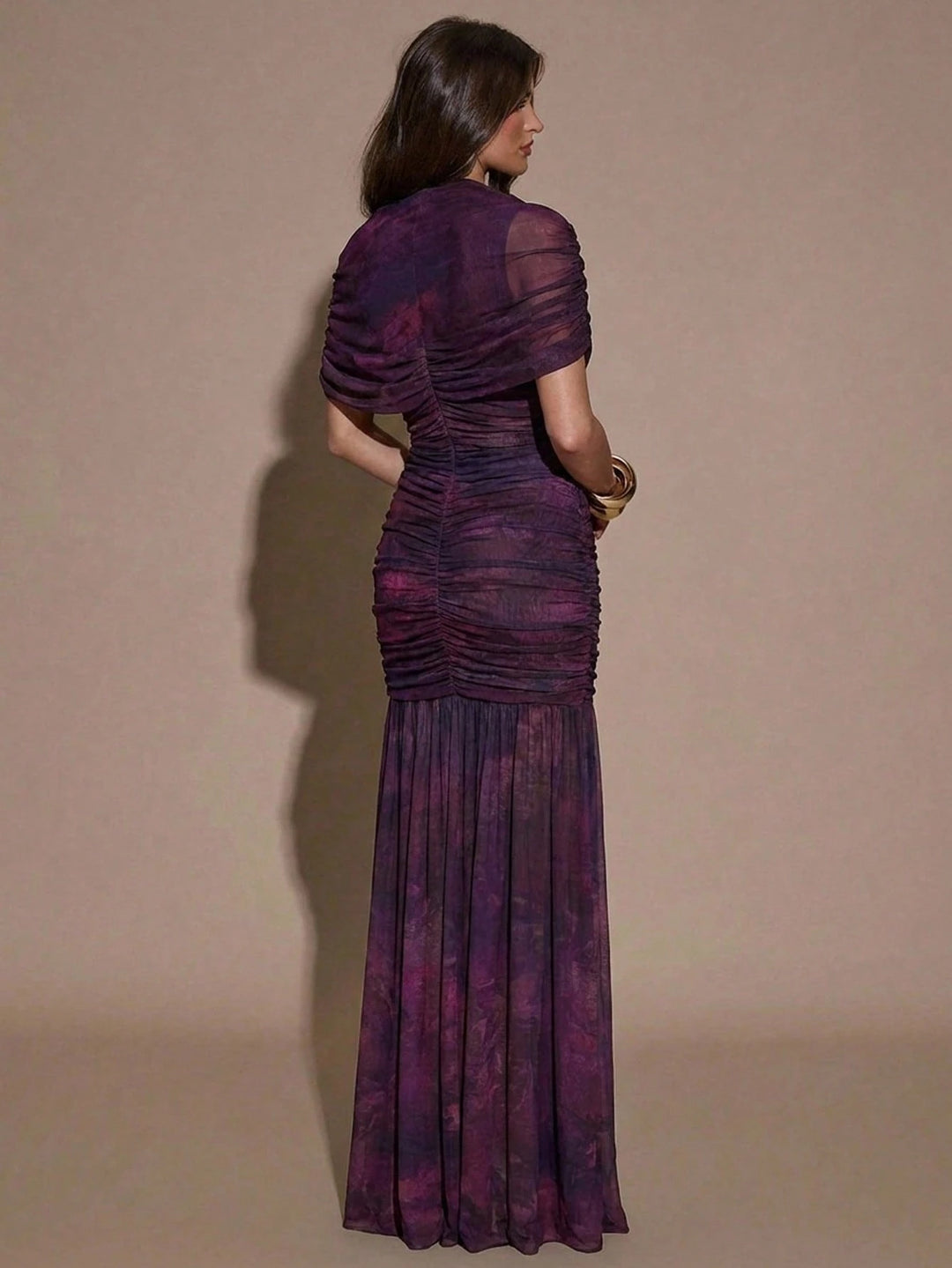 Rochie maxi SHEIN, mix culori