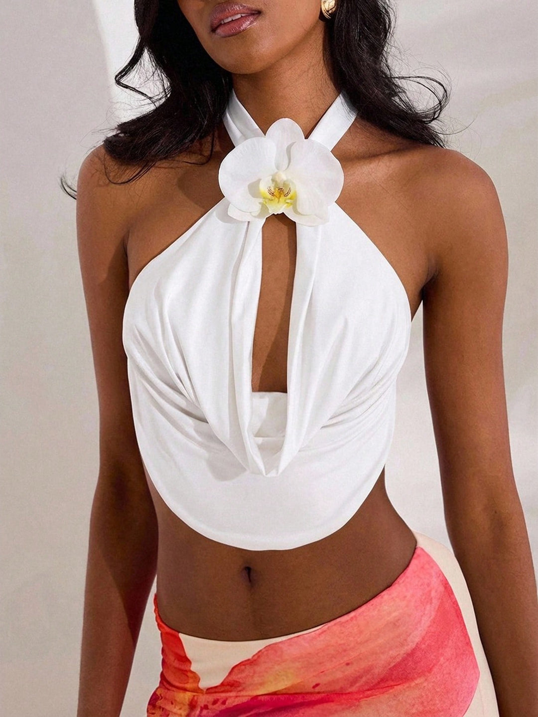 Top SHEIN, alb