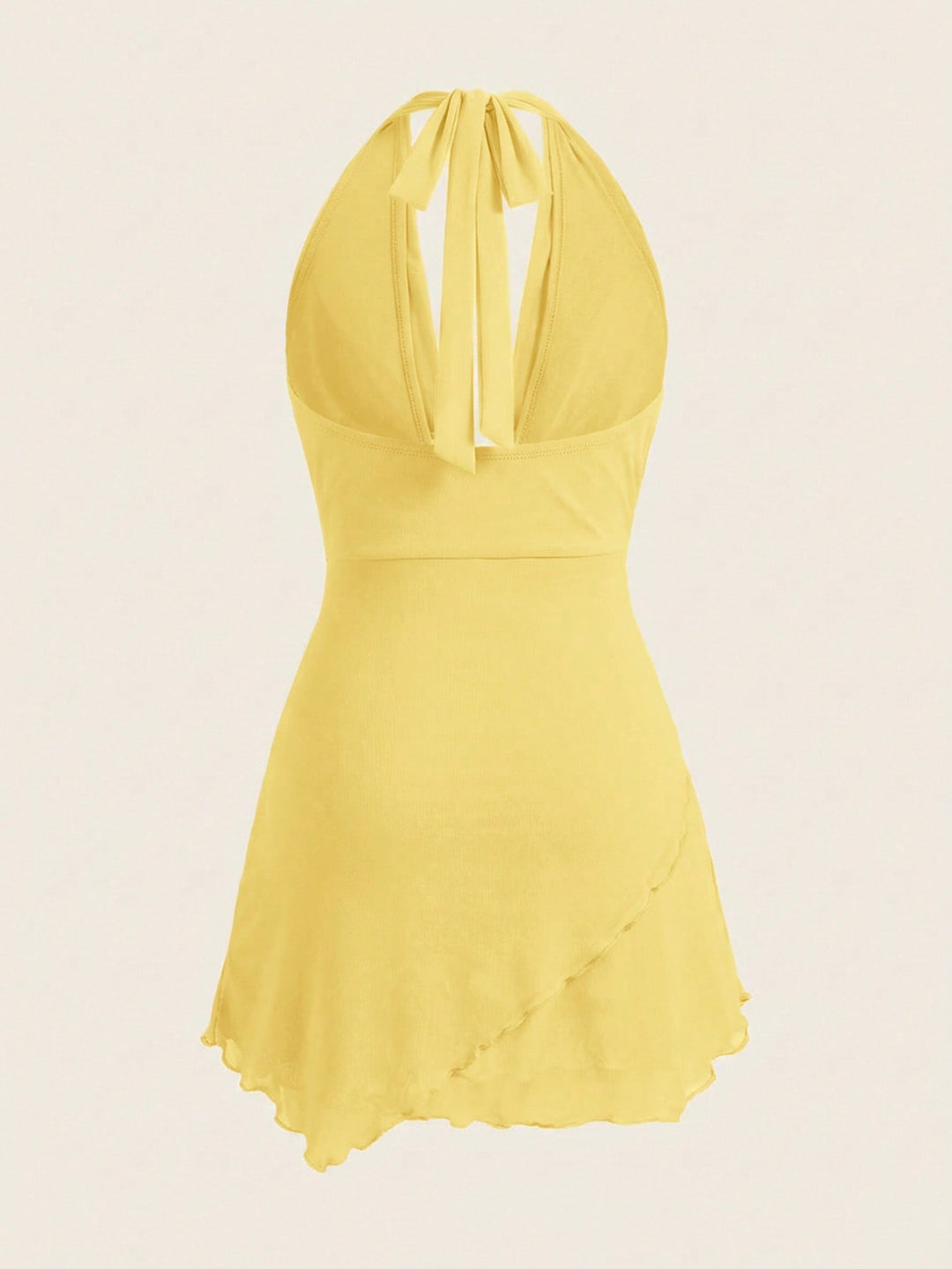 Rochie scurtă SHEIN, galben