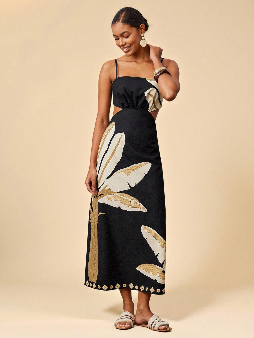 Rochie maxi SHEIN, negru