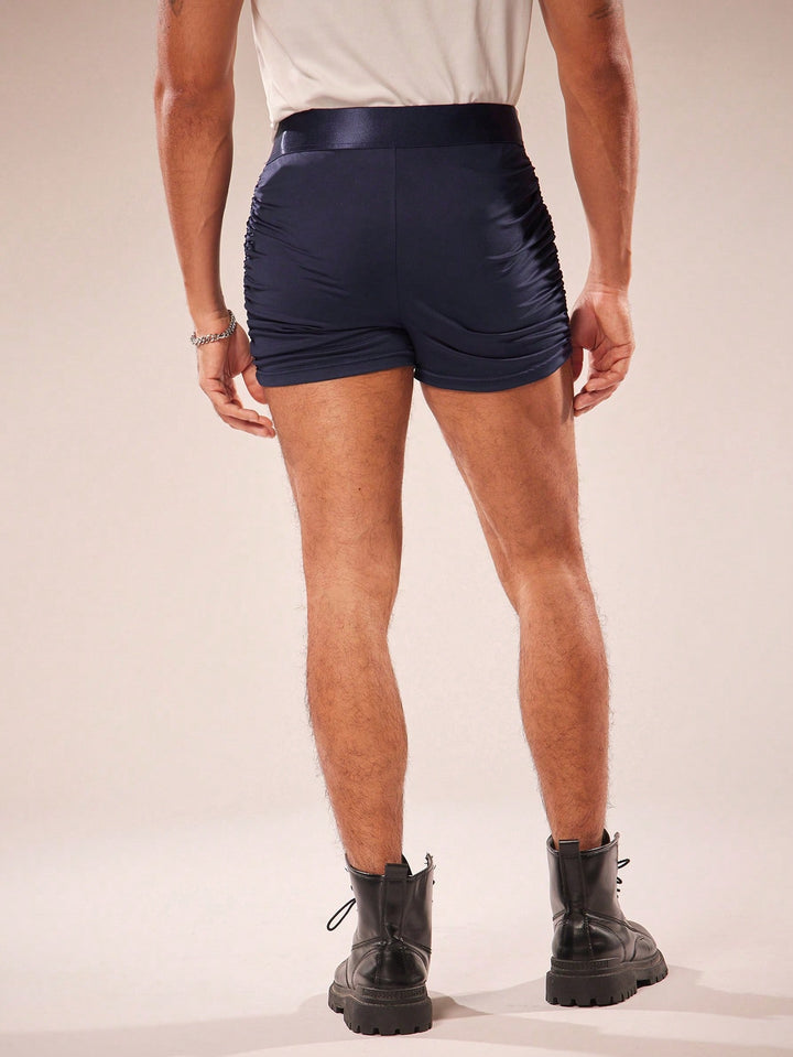 Pantaloni scurți SHEIN, albastru