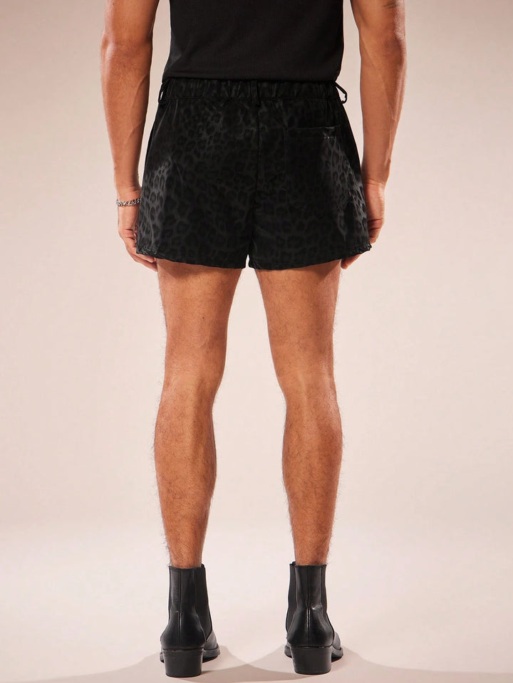 Pantaloni scurți SHEIN, negru