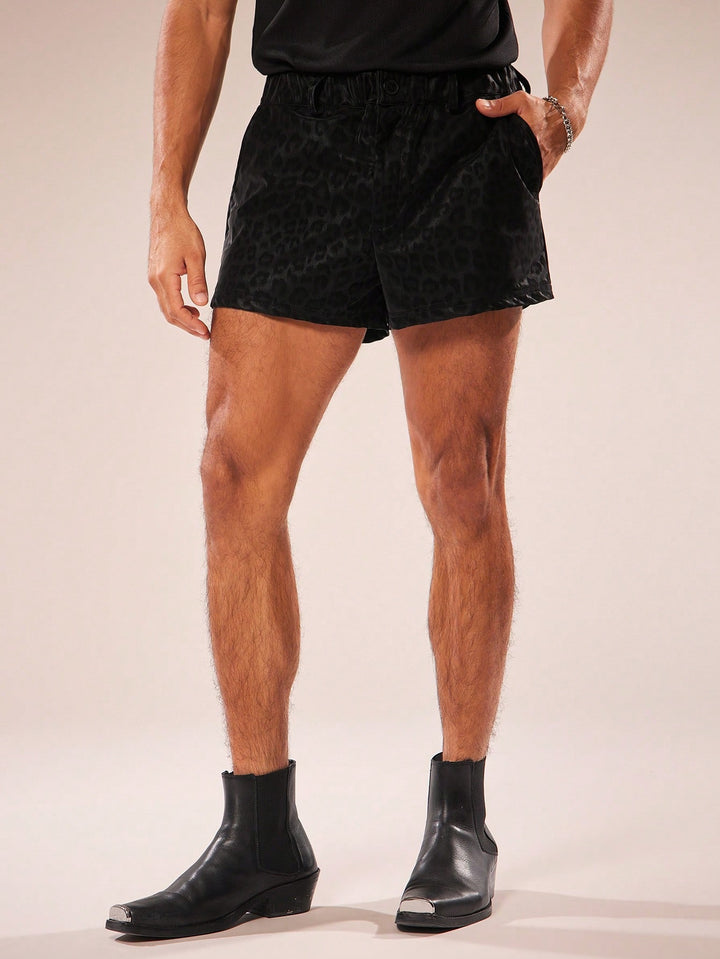 Pantaloni scurți SHEIN, negru
